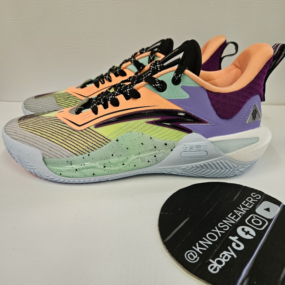 ANTA Kyrie Irving Kai 1 Speed Who Got Next Purple 8125B1128S-2 Men's Size 11 - Picture 4 of 8